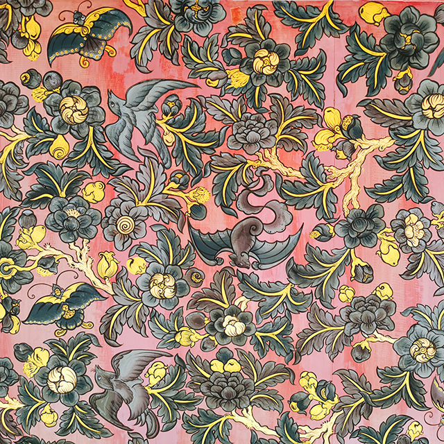 Bird, Bat, Butterfly, and flower