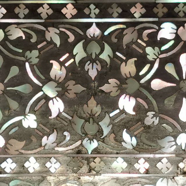 Mother of pearl inlay