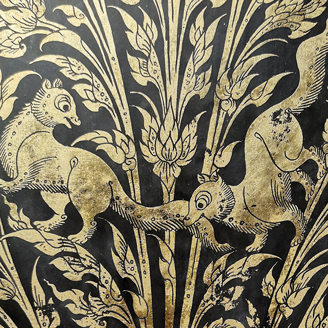 Thai Motif: Squirrels