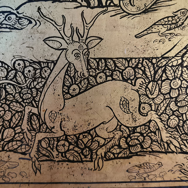 Thai Motif: Deer