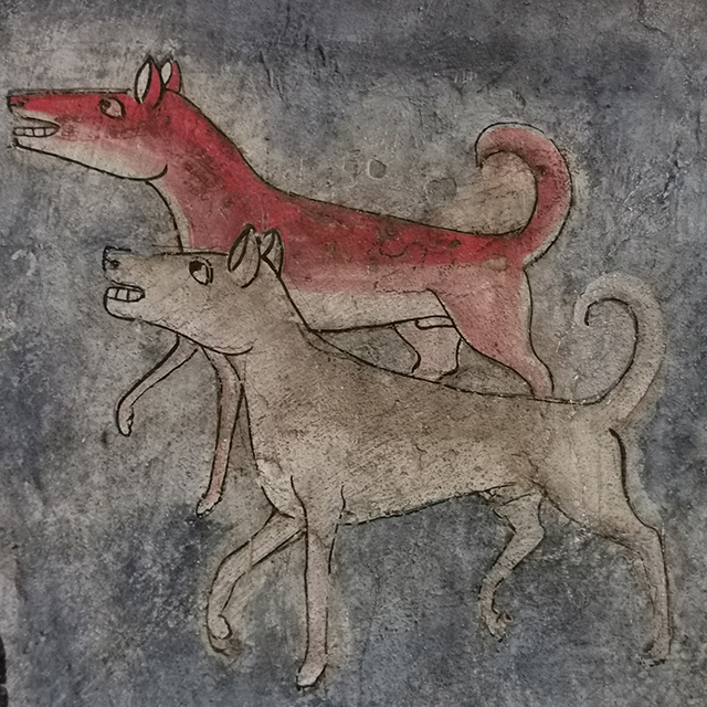 Mural Painting: Dogs