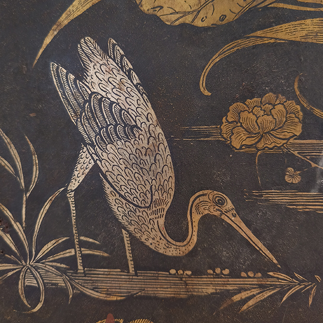 Thai Motif: Cranes