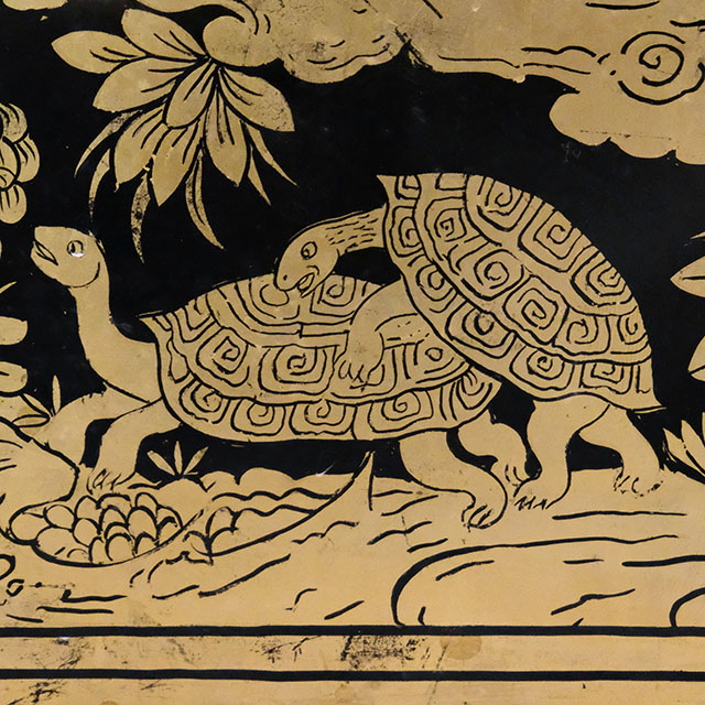 Thai Motif: Turtles
