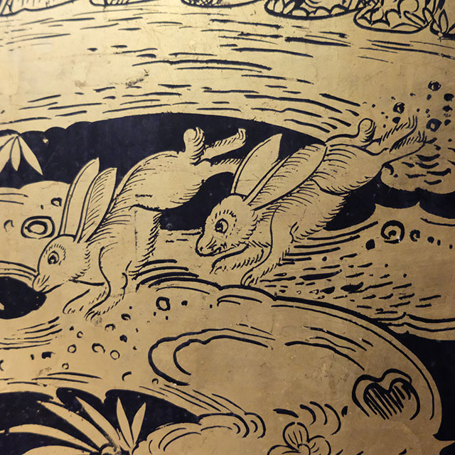 Thai Motif: rabbits