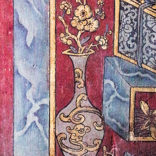 Thai Motif : Flower vase no.1
