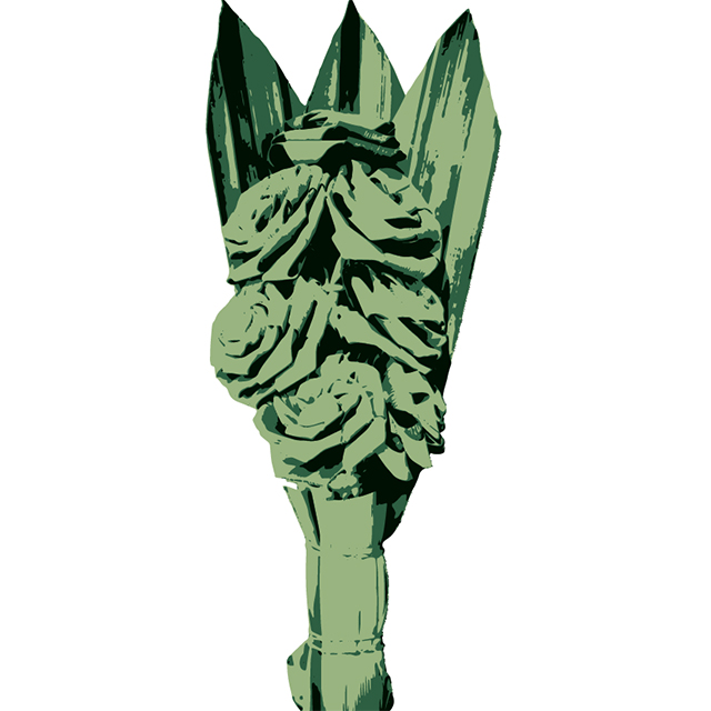 Thai Form: Pandan leaf bouquet
