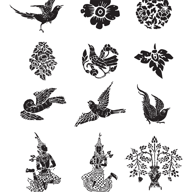 Thai Motif : Various things_2