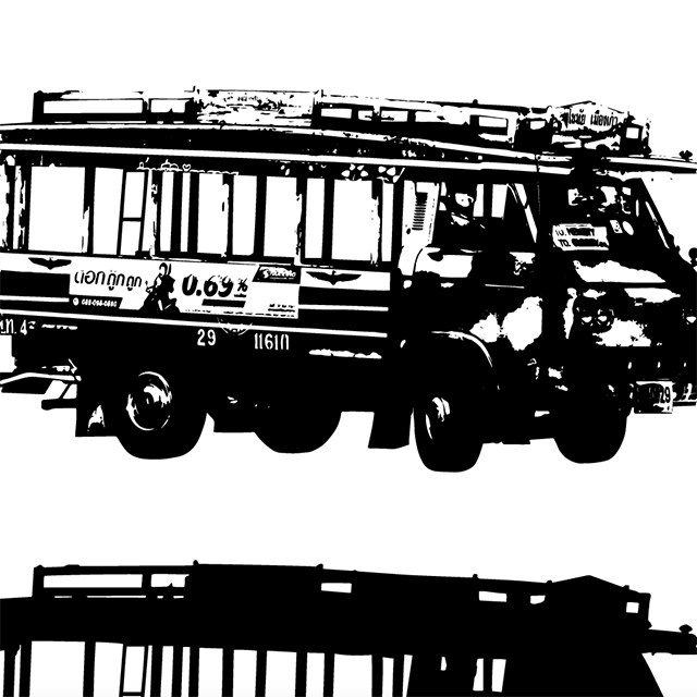 Thai Things: “Rod Kok Mhu” Commuter Bus