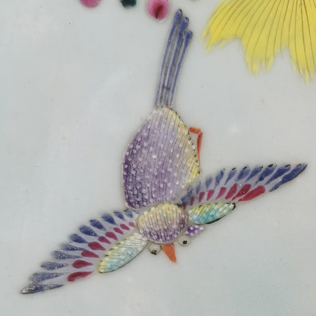 Bird and Flowers