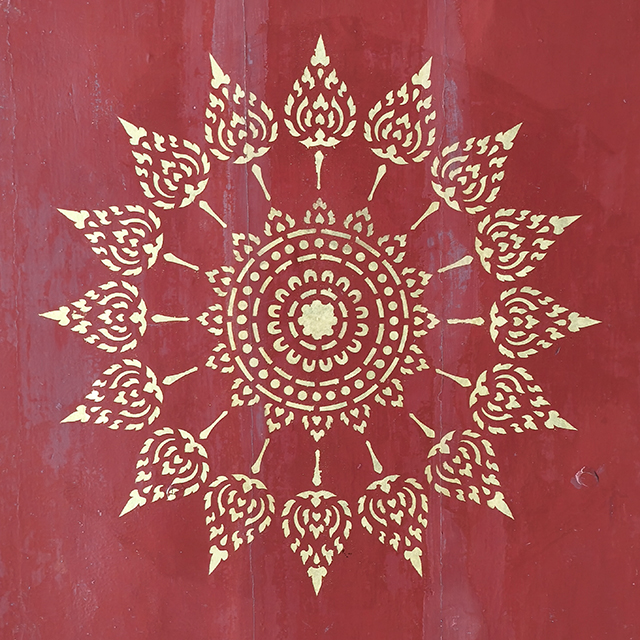 Thai Motif: Dao Phedan