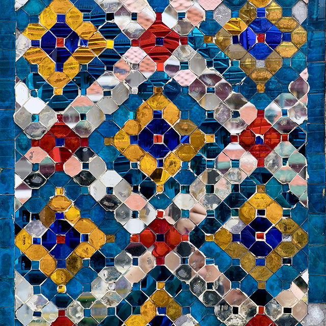 Krajok Kriab (Stained Glass Mosaic)