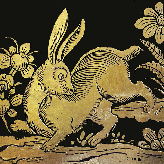 Thai Motif: Rabbit