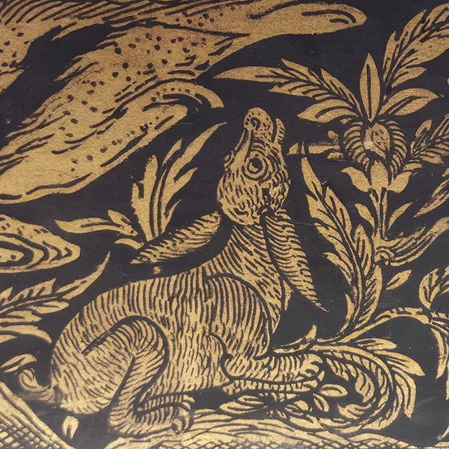 Thai Motif: Baby Cow