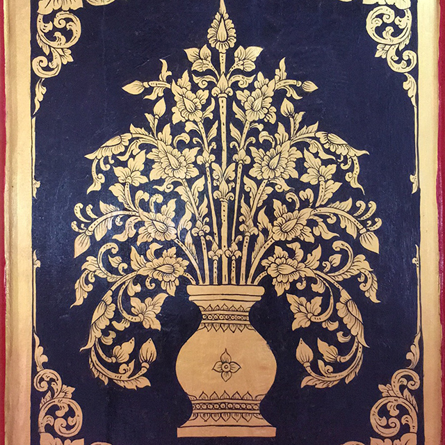 Thai Motif: Buranakata (Flower pot)