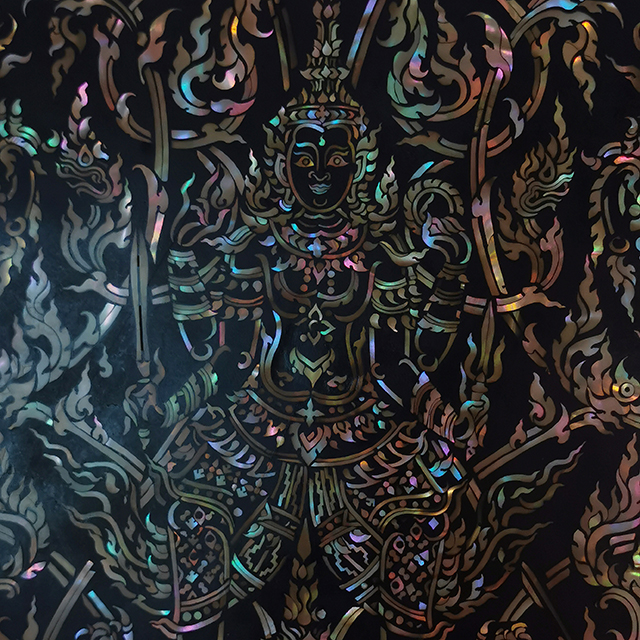 Mother of pearl inlay