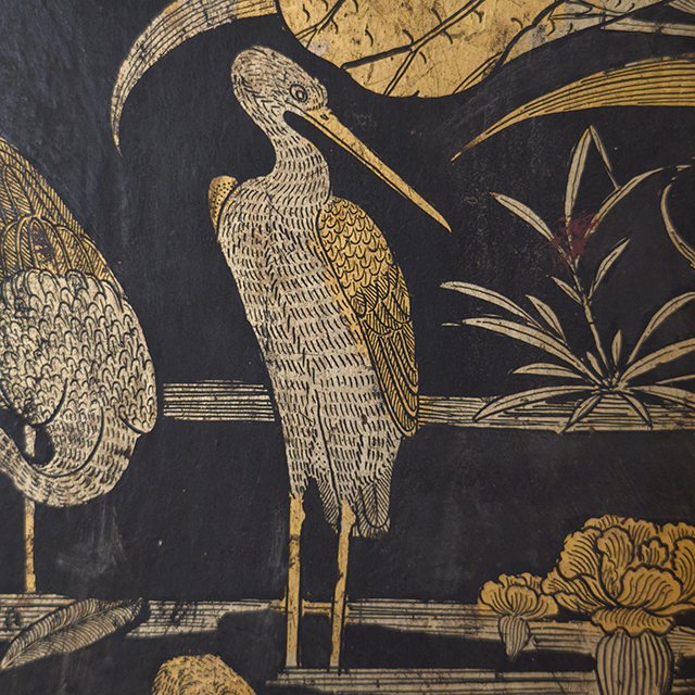 Thai Motif: Cranes
