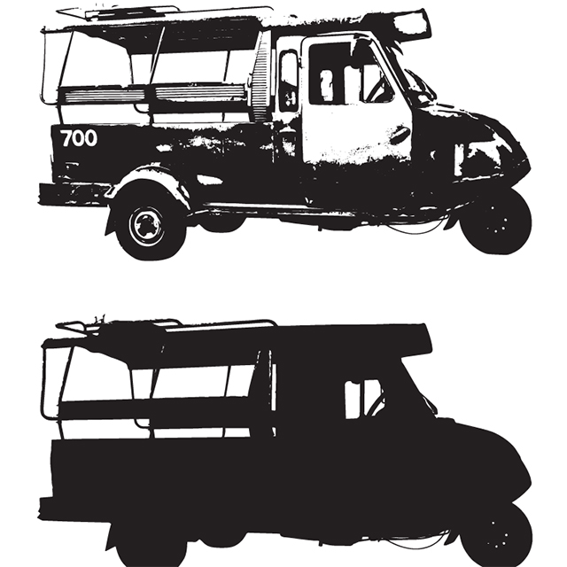 Thai Things: Frog face Tuk Tuk