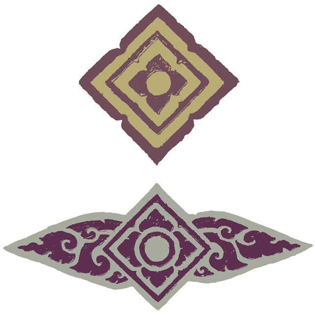 Thai Motif: Pra Jum Yam