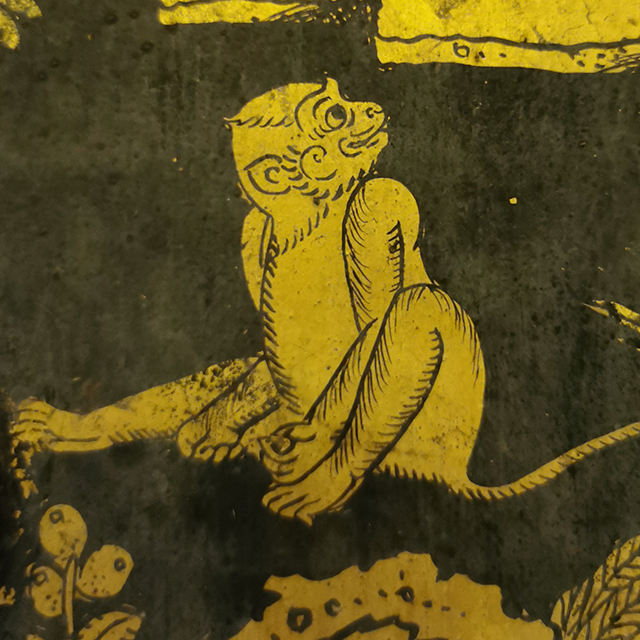 Thai Motif: Monkey