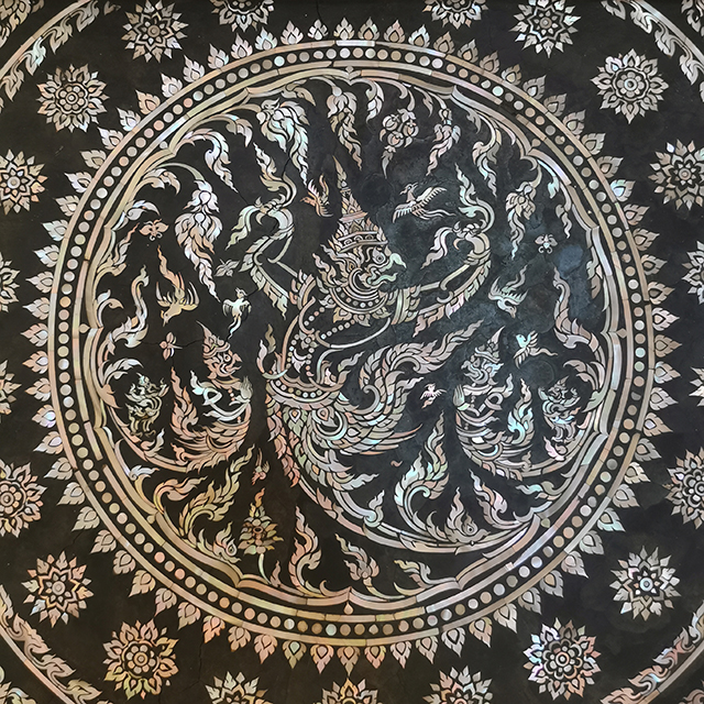 Mother of pearl inlay