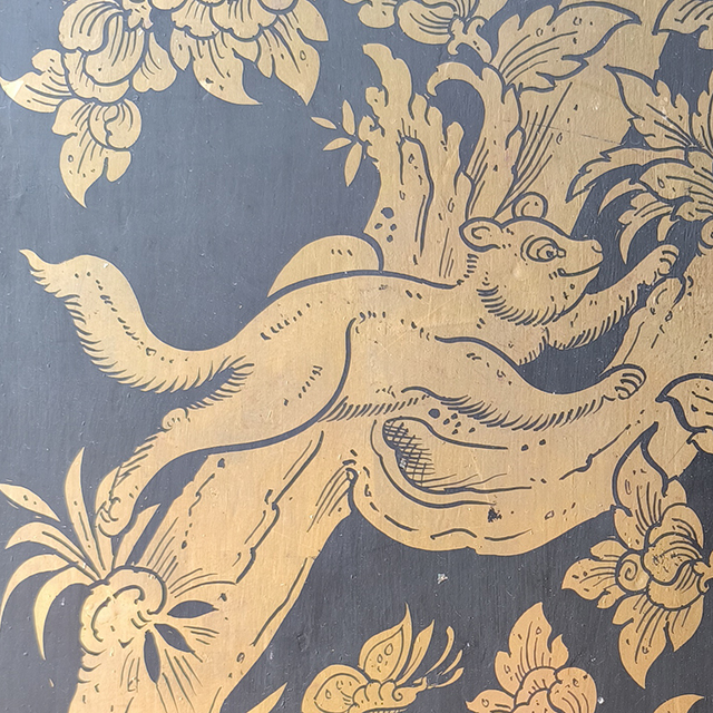 Thai Motif: Squirrel