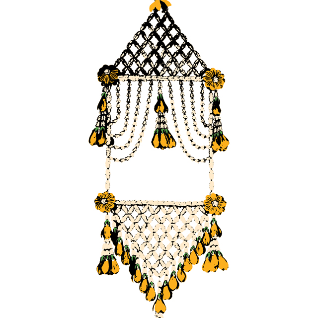 Thai Floral Hanging Decoration