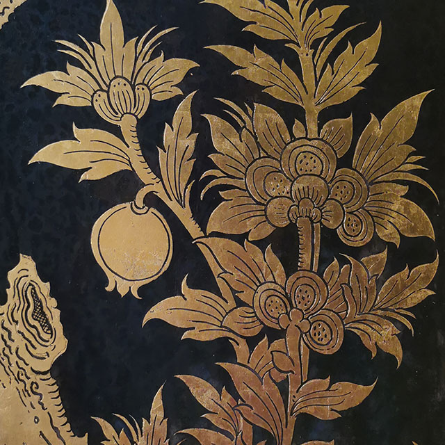 Thai Motif: Flowers and Fruit