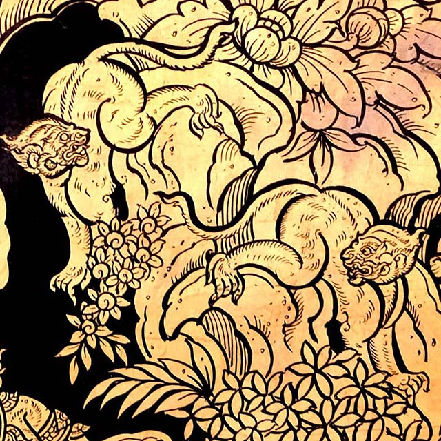 Thai Motif: Monkey