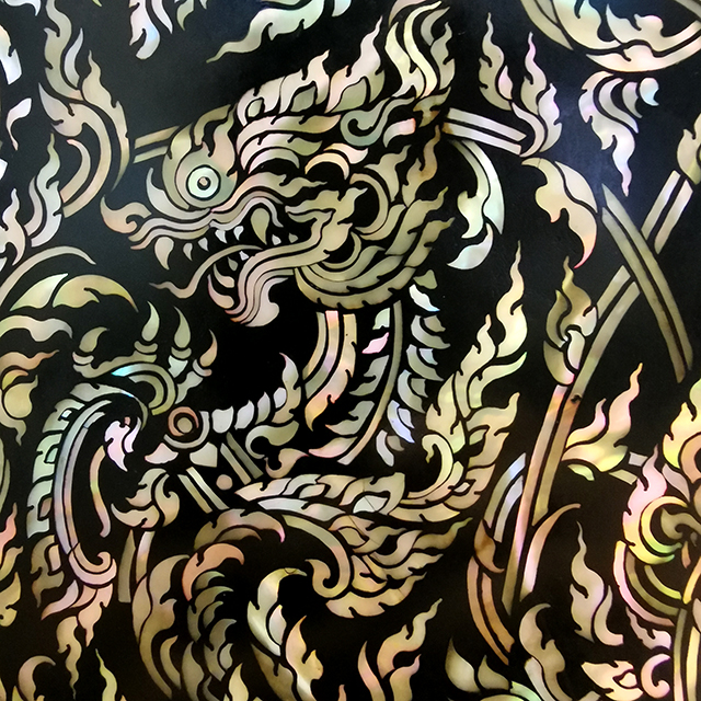 Mother of pearl inlay