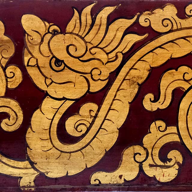 Thai Motif: Chinese dragon