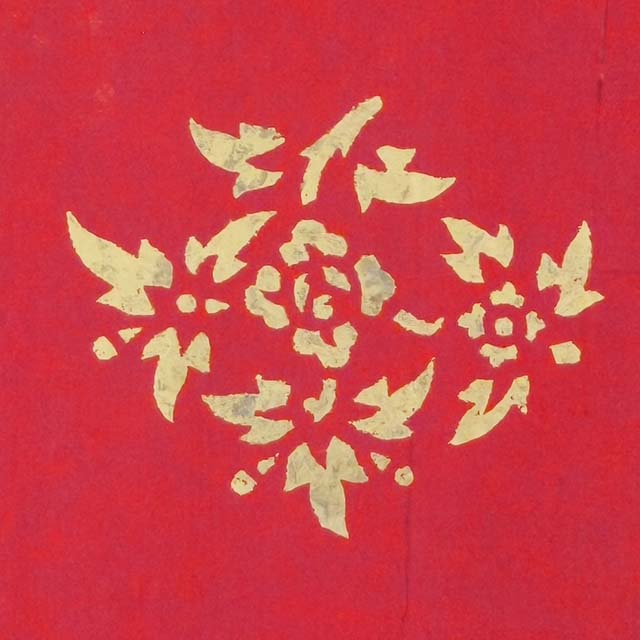 Thai Motif: Floating flower