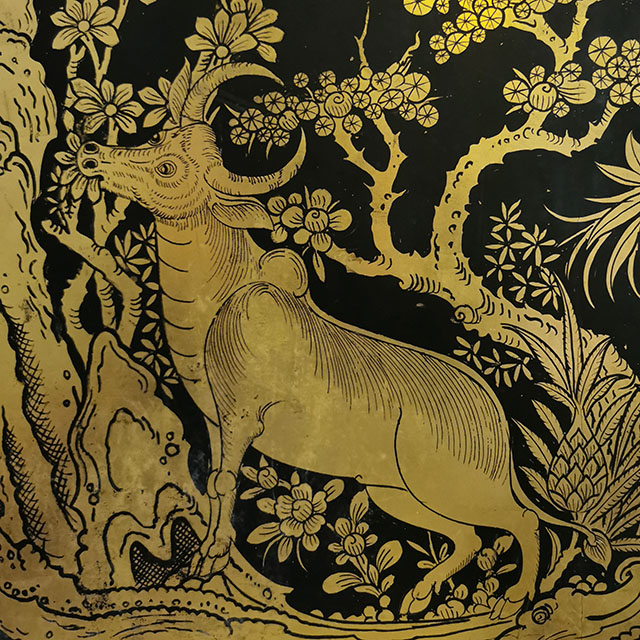 Thai Motif: Wild Cow
