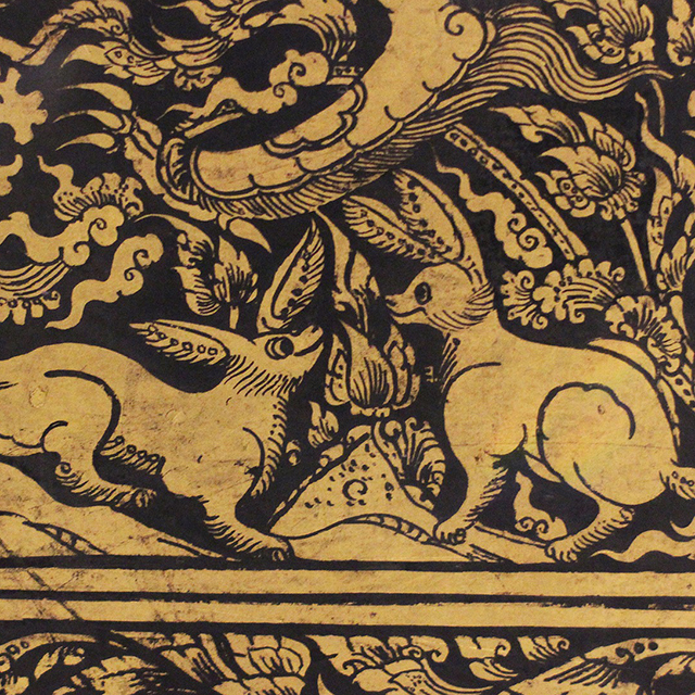 Thai Motif: Rabbits