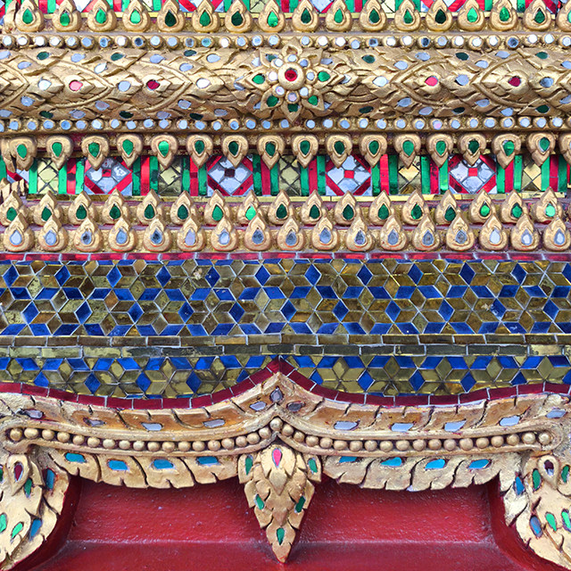 Krajok Kriab (Stained Glass Mosaic)