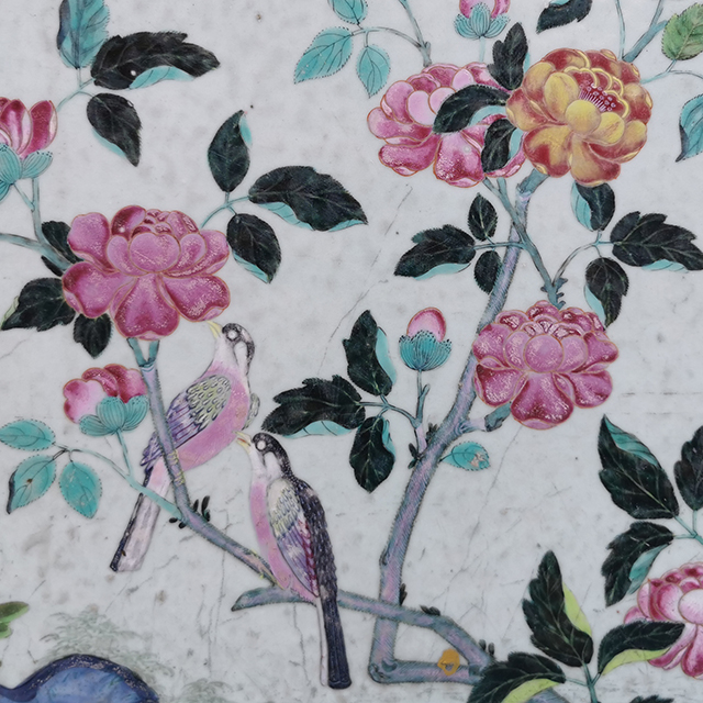 Bird and Flowers
