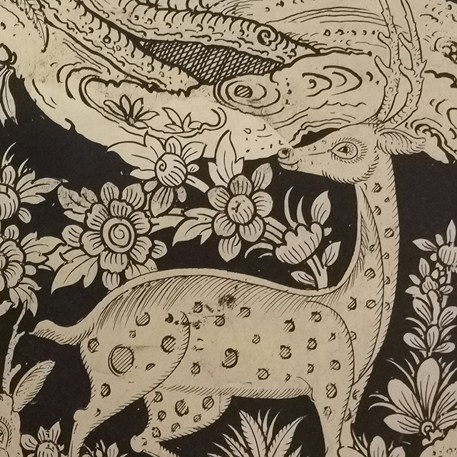 Thai Motif: Deer